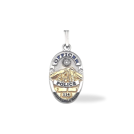 Trinidad Colorado Police Department Badge Pendant
