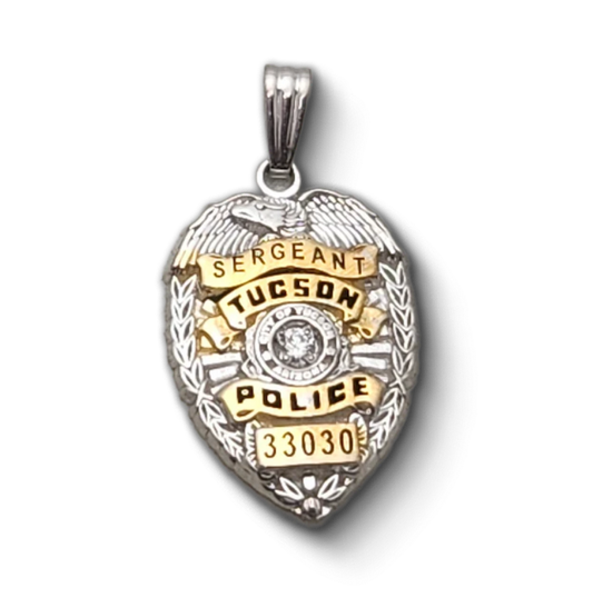 Tucson Police Department Badge Pendant