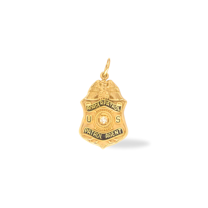 US Border Patrol Agent Badge Pendant