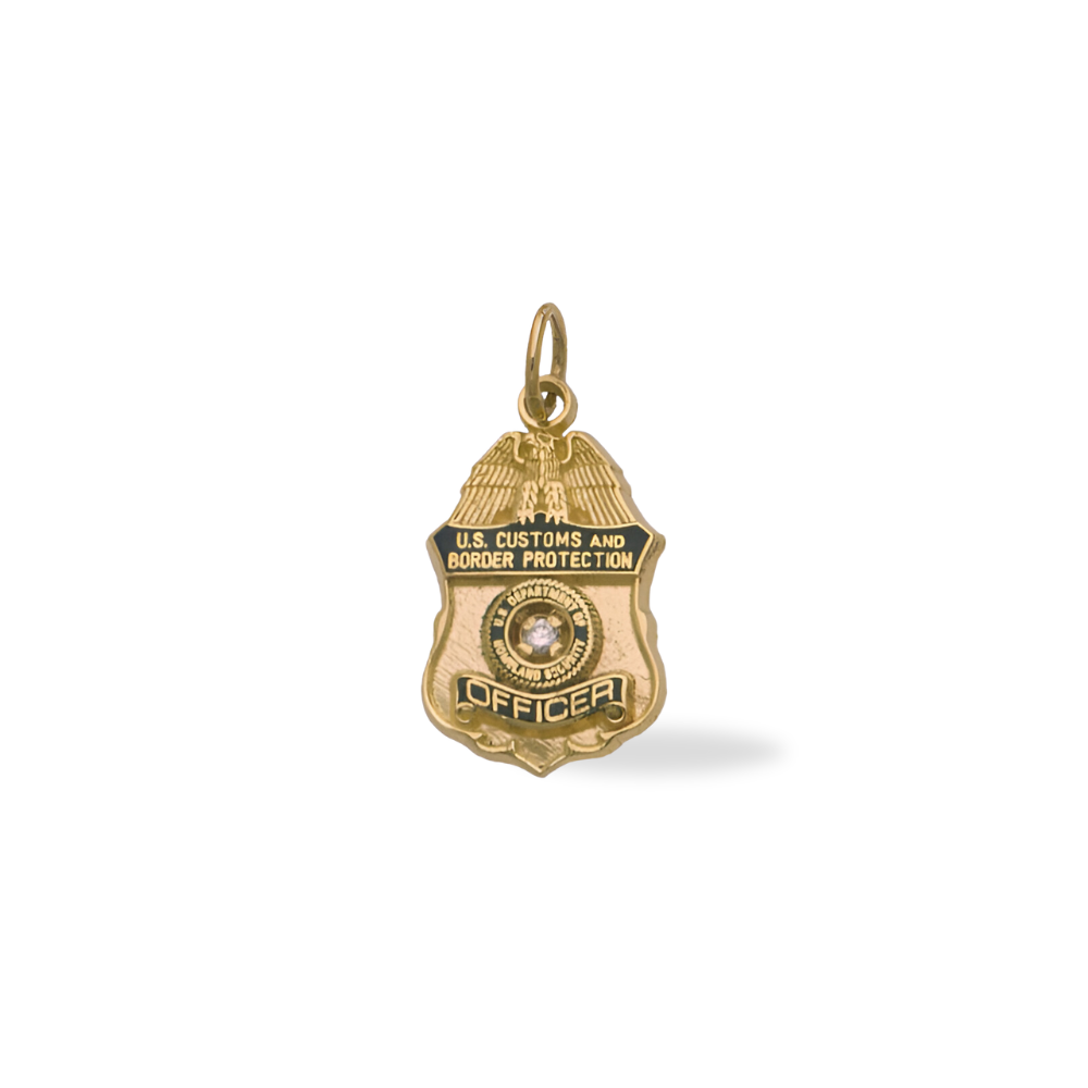 US Customs and Border Patrol - Badge Pendant