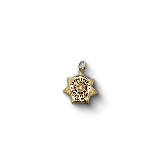 Harris County Sheriff Department Badge Pendant