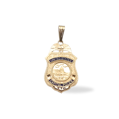 U.S. Washington Capitol Police Dept. Badge Pendant