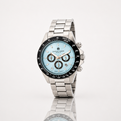 Charles-Hubert Two-Tone Stainless Steel Chronograph Quartz Watch 4032-W