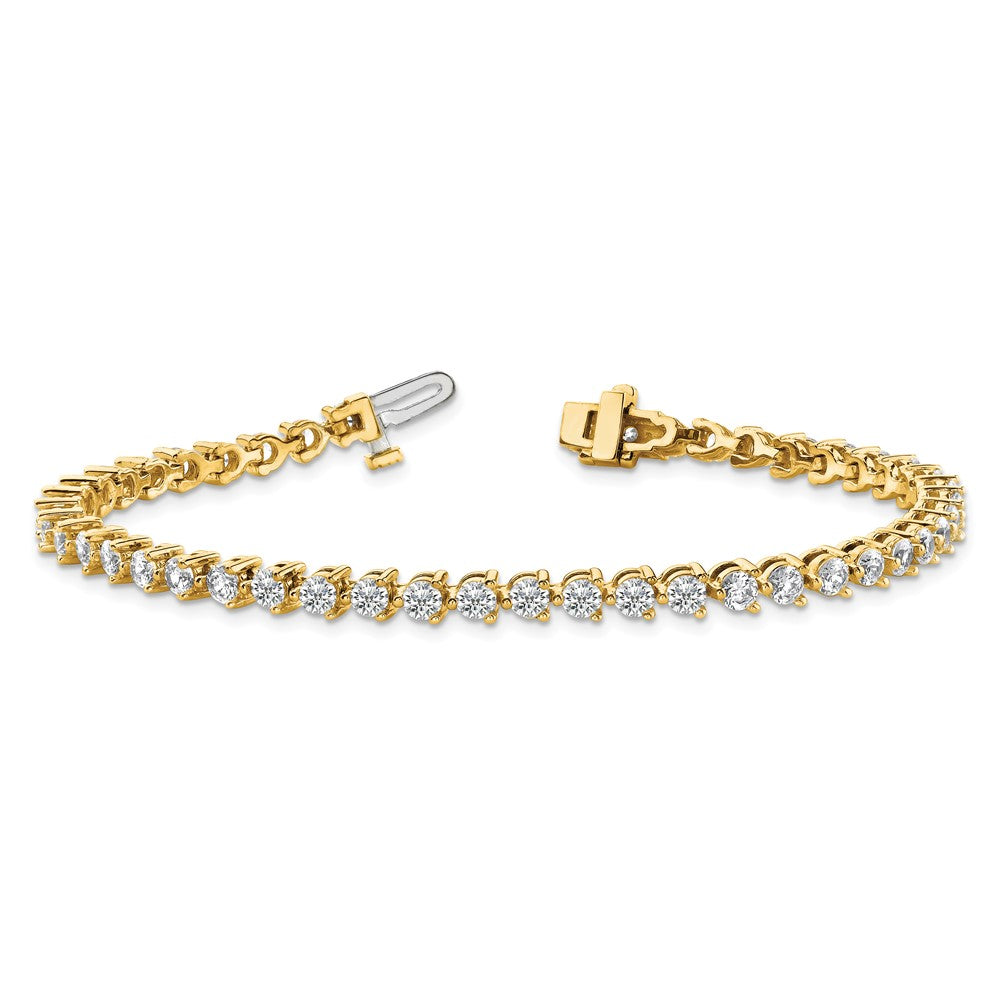 True Origin Lab Grown Diamond VS+ F+ Complete Tennis Bracelet
