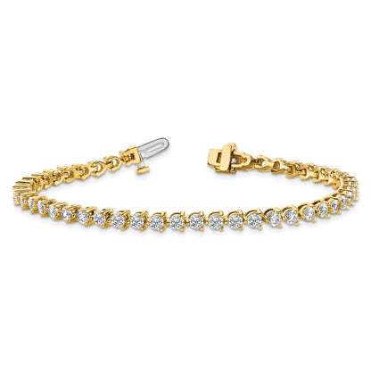 True Origin Lab Grown Diamond VS+ F+ Complete Tennis Bracelet