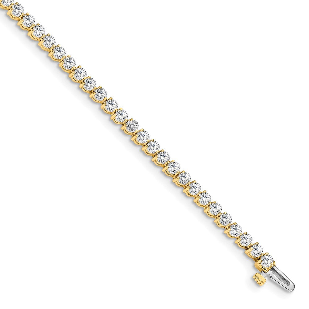 True Origin Lab Grown Diamond VS+ F+ Complete Tennis Bracelet