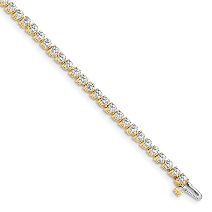 True Origin Lab Grown Diamond VS+ F+ Complete Tennis Bracelet