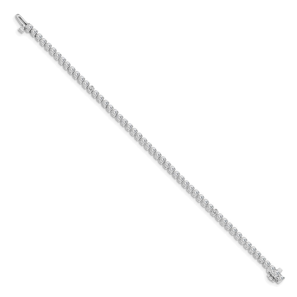 True Origin Lab Grown Diamond VS+ F+ Complete Tennis Bracelet