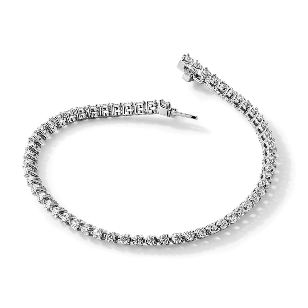 True Origin Lab Grown Diamond VS+ F+ Complete Tennis Bracelet