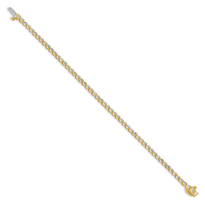 True Origin Lab Grown Diamond VS+ F+ Complete Tennis Bracelet