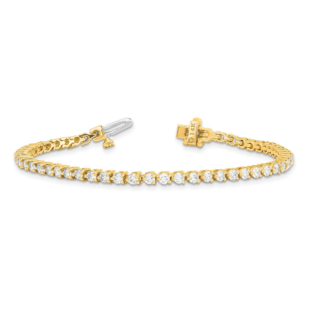 True Origin Lab Grown Diamond VS+ F+ Complete Tennis Bracelet