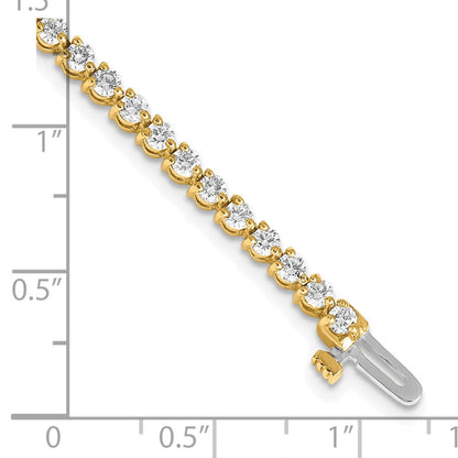 True Origin Lab Grown Diamond VS+ F+ Complete Tennis Bracelet