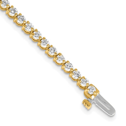 True Origin Lab Grown Diamond VS+ F+ Complete Tennis Bracelet