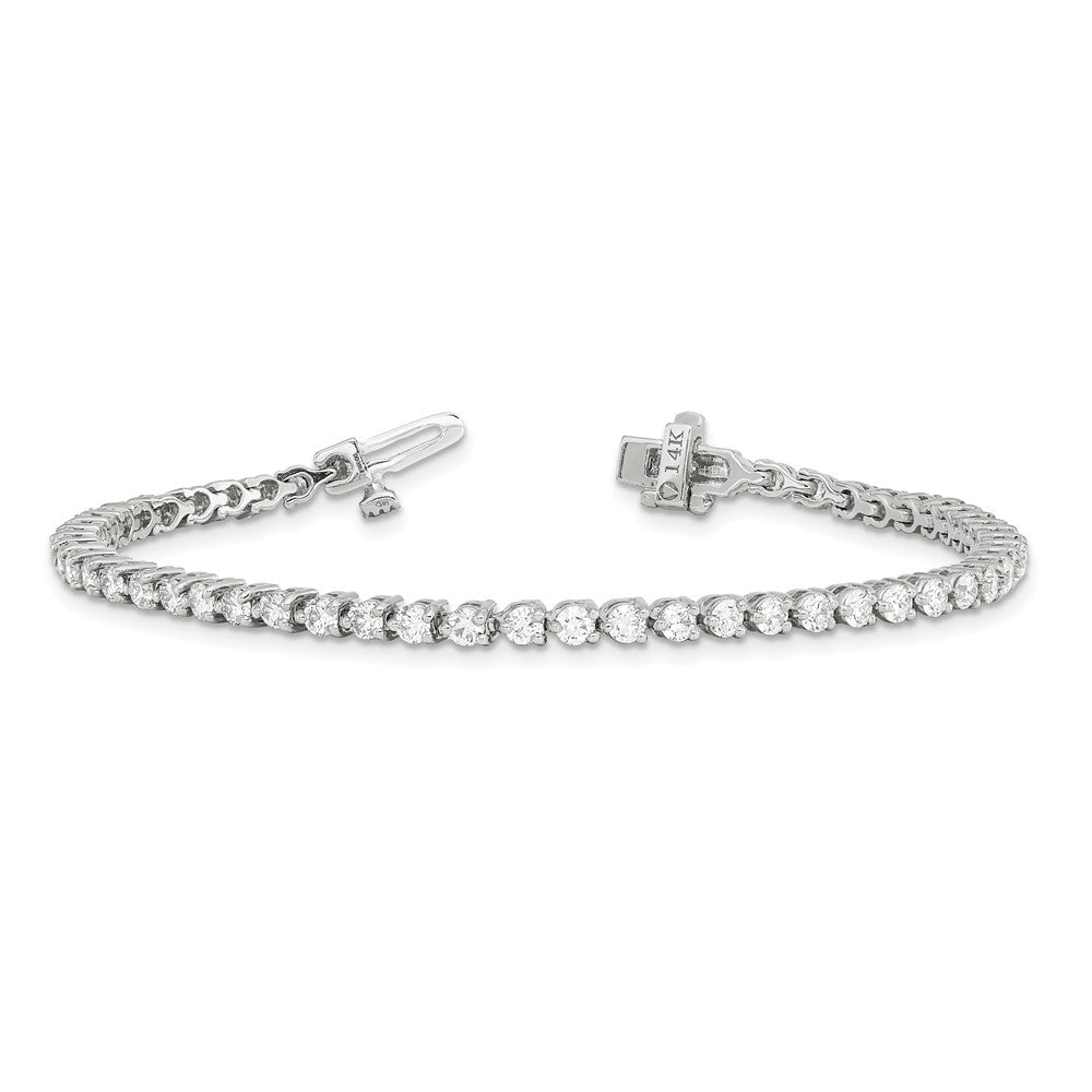 True Origin Lab Grown Diamond VS+ F+ Complete Tennis Bracelet