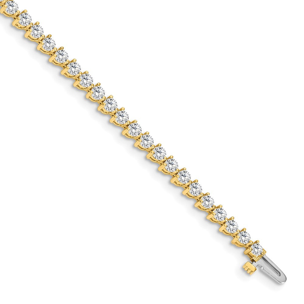 True Origin Lab Grown Diamond VS+ F+ Complete Tennis Bracelet