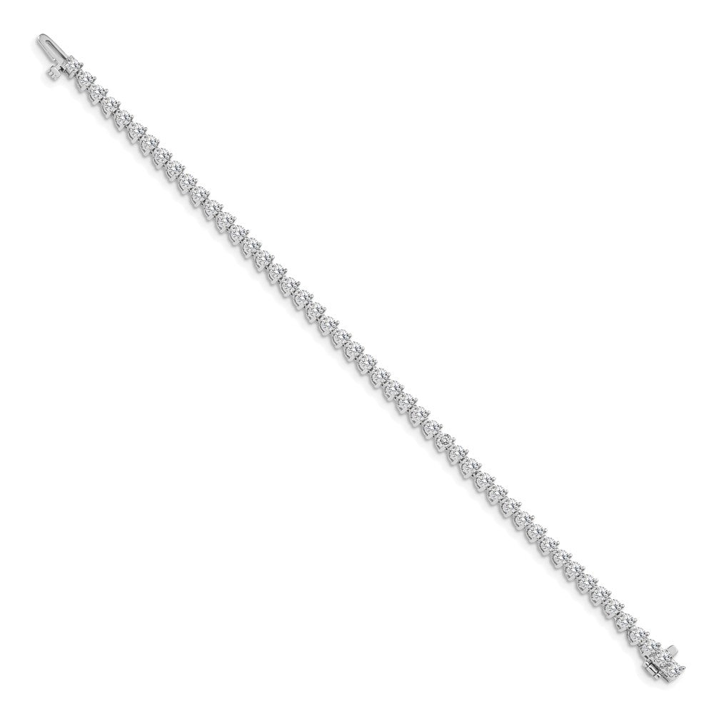 True Origin Lab Grown Diamond VS+ F+ Complete Tennis Bracelet