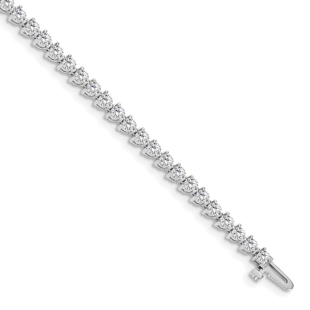 True Origin Lab Grown Diamond VS+ F+ Complete Tennis Bracelet