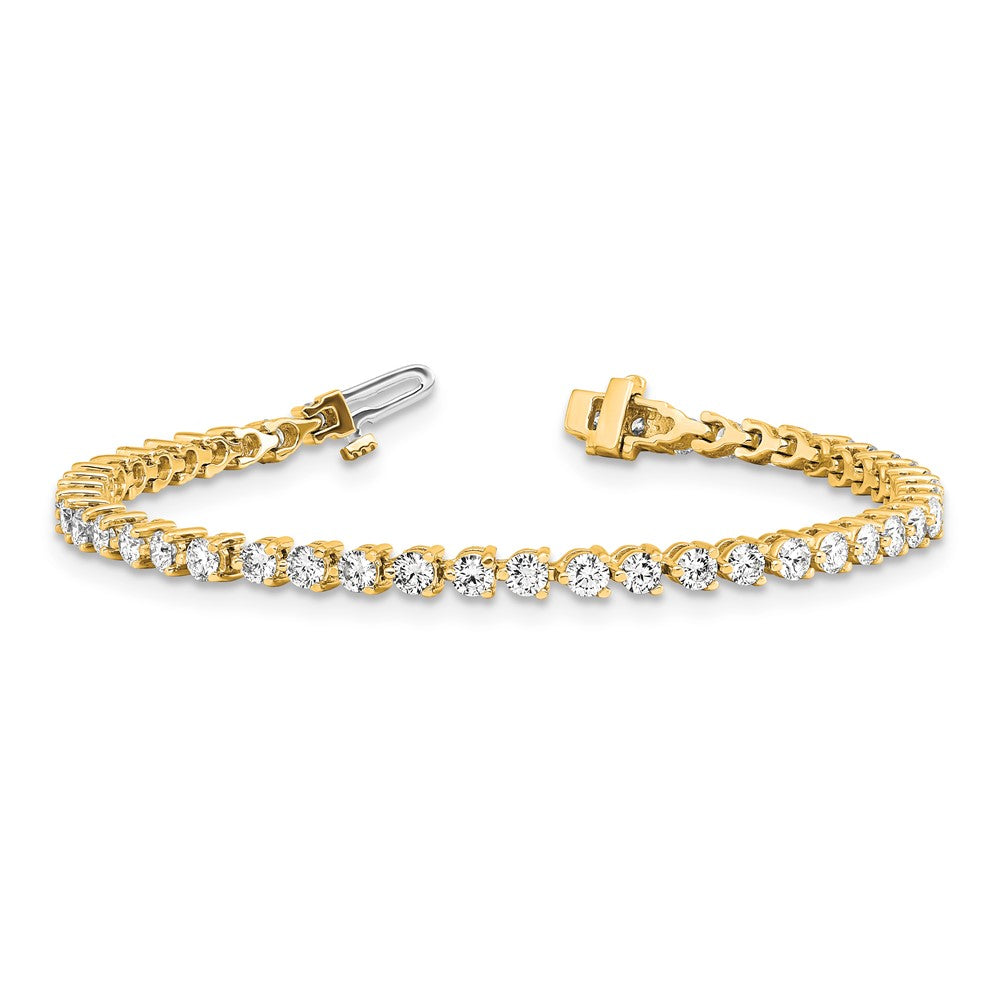 True Origin Lab Grown Diamond VS+ F+ Complete Tennis Bracelet