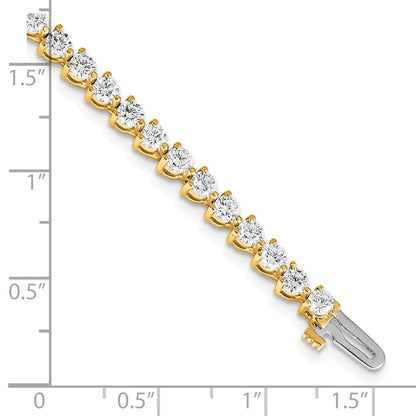 True Origin Lab Grown Diamond VS+ F+ Complete Tennis Bracelet