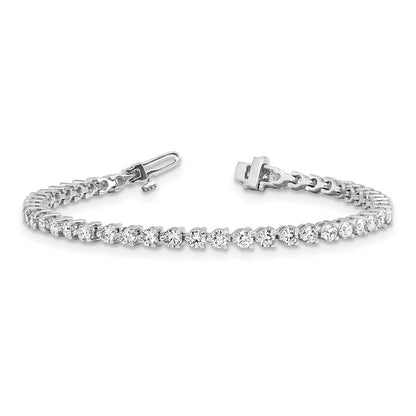 True Origin Lab Grown Diamond VS+ F+ Complete Tennis Bracelet