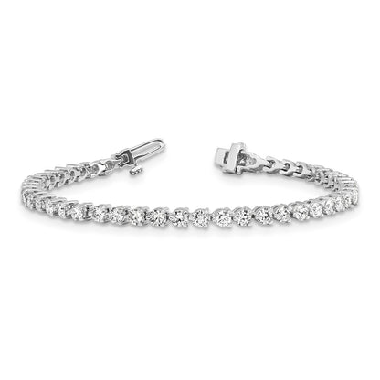 True Origin Lab Grown Diamond VS+ F+ Complete Tennis Bracelet