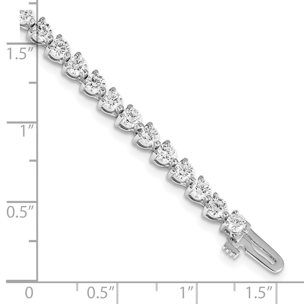 True Origin Lab Grown Diamond VS+ F+ Complete Tennis Bracelet