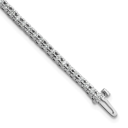 True Origin Lab Grown Diamond VS+ F+ Complete Tennis Bracelet