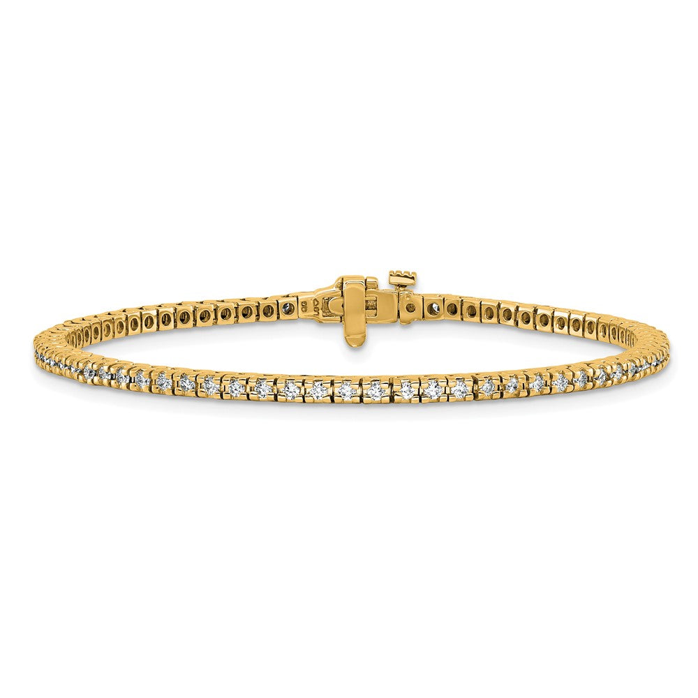 True Origin Lab Grown Diamond VS+ F+ Complete Tennis Bracelet