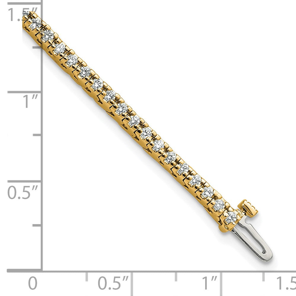 True Origin Lab Grown Diamond VS+ F+ Complete Tennis Bracelet