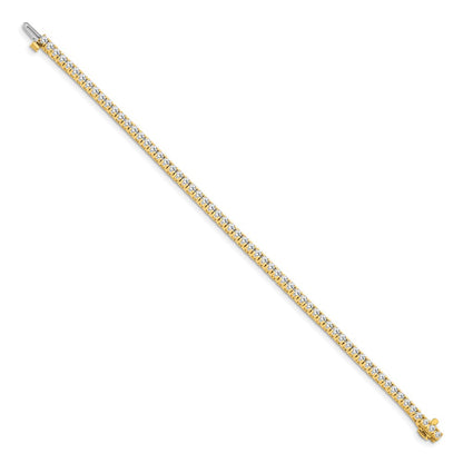 True Origin Lab Grown Diamond VS+ F+ Complete Tennis Bracelet