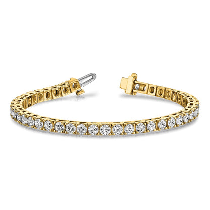 True Origin Lab Grown Diamond VS+ F+ Complete Tennis Bracelet