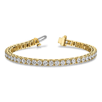True Origin Lab Grown Diamond VS+ F+ Complete Tennis Bracelet