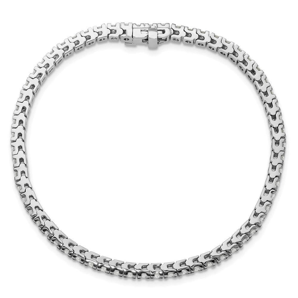 True Origin Lab Grown Diamond VS+ F+ Complete Tennis Bracelet