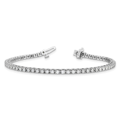 True Origin Lab Grown Diamond VS+ F+ Complete Tennis Bracelet