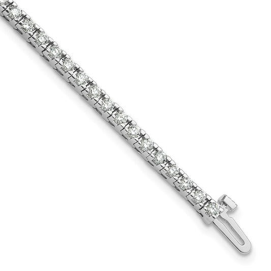 True Origin Lab Grown Diamond VS+ F+ Complete Tennis Bracelet