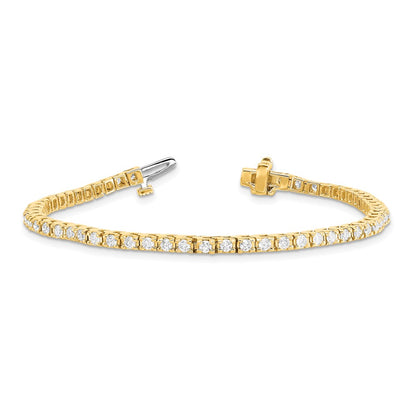 True Origin Lab Grown Diamond VS+ F+ Complete Tennis Bracelet