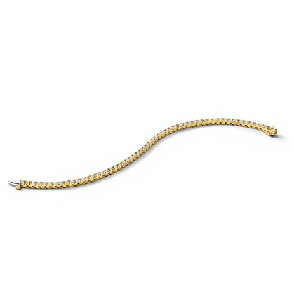 True Origin Lab Grown Diamond VS+ F+ Complete Tennis Bracelet