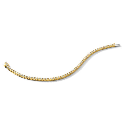 True Origin Lab Grown Diamond VS+ F+ Complete Tennis Bracelet