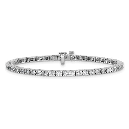 True Origin Lab Grown Diamond VS+ F+ Complete Tennis Bracelet