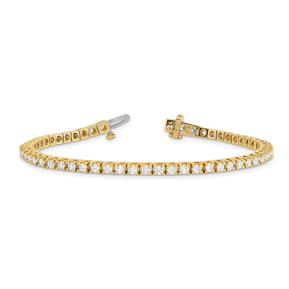 True Origin Lab Grown Diamond VS+ F+ Complete Tennis Bracelet
