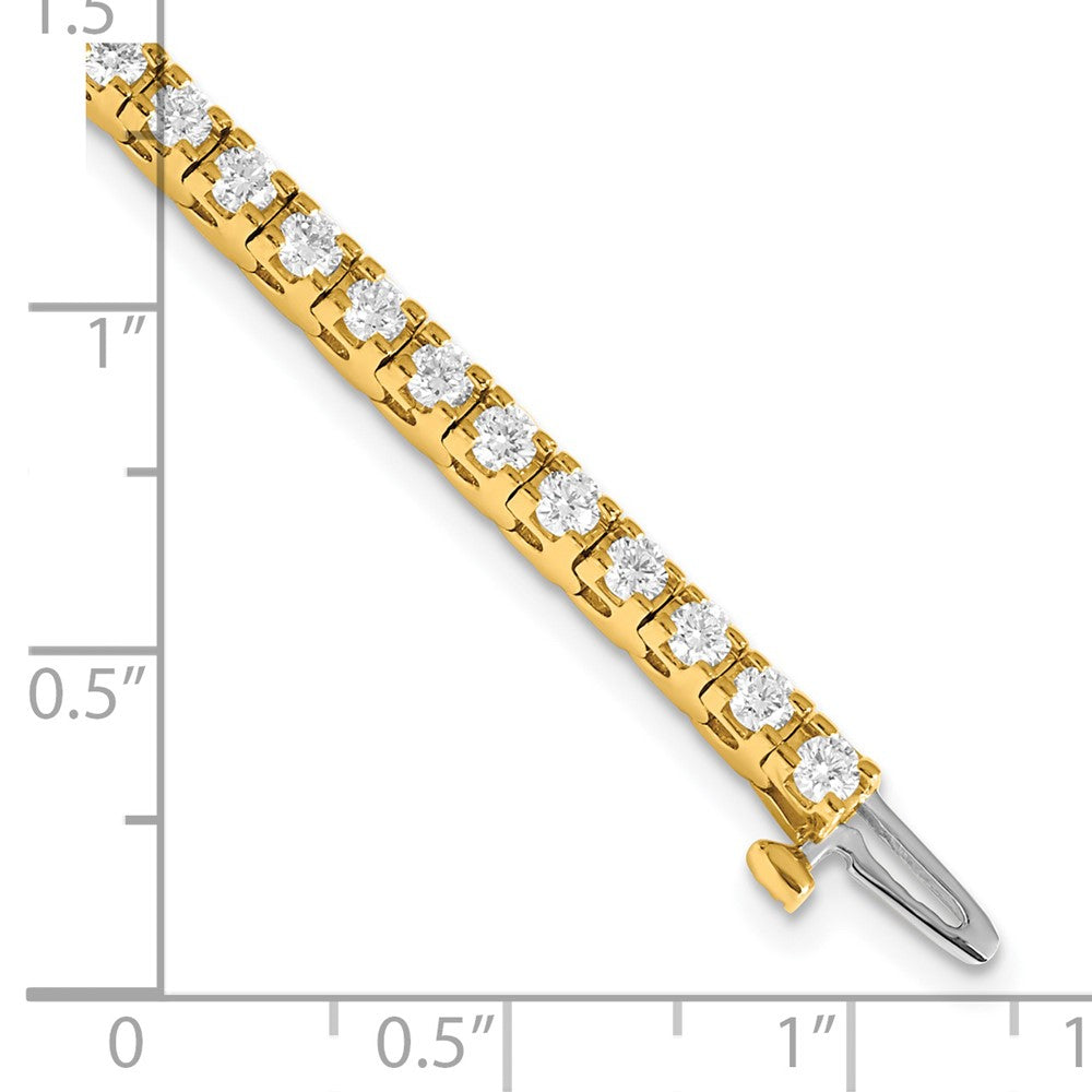 True Origin Lab Grown Diamond VS+ F+ Complete Tennis Bracelet