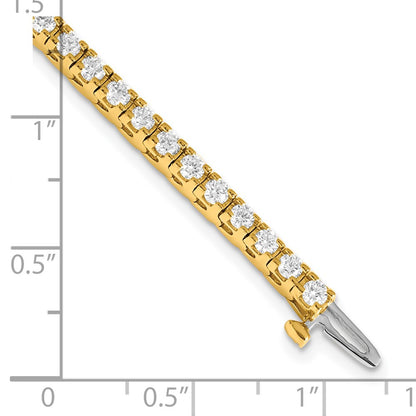 True Origin Lab Grown Diamond VS+ F+ Complete Tennis Bracelet