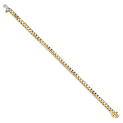 True Origin Lab Grown Diamond VS+ F+ Complete Tennis Bracelet