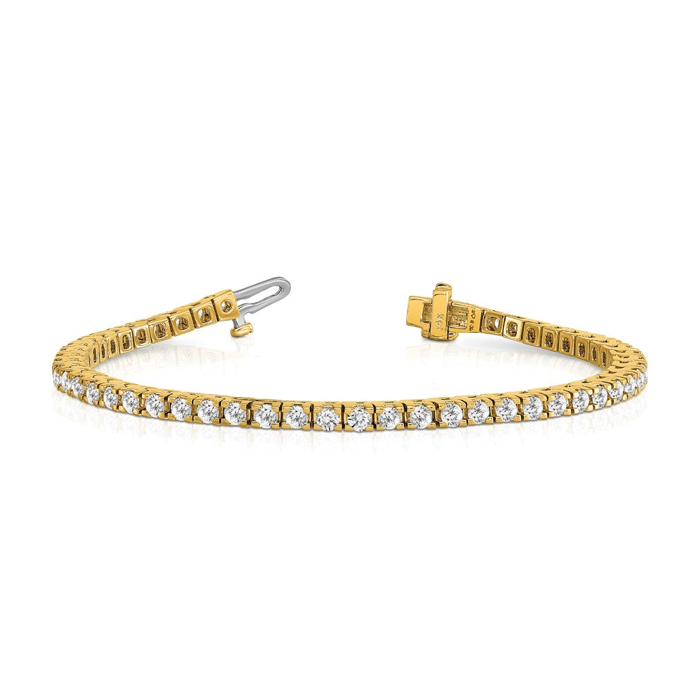 True Origin Lab Grown Diamond VS+ F+ Complete Tennis Bracelet