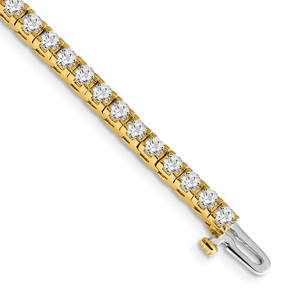 True Origin Lab Grown Diamond VS+ F+ Complete Tennis Bracelet