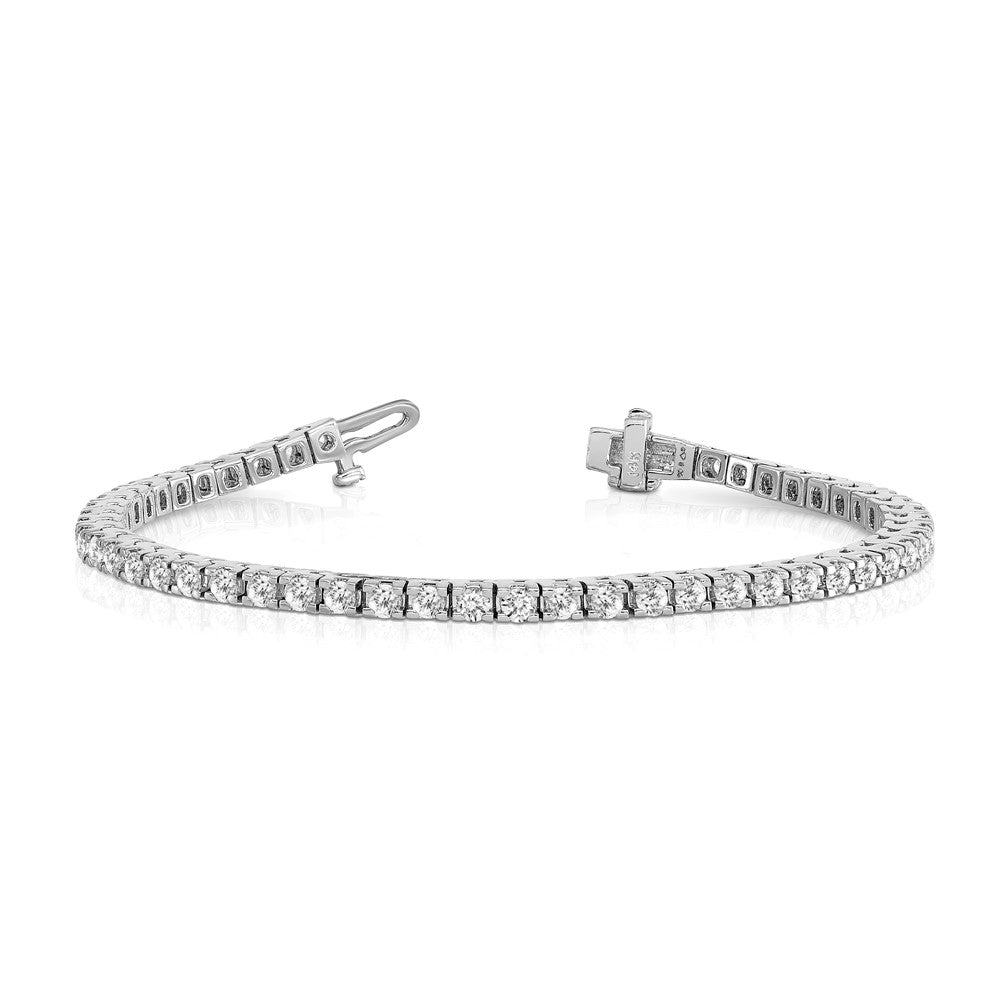 True Origin Lab Grown Diamond VS+ F+ Complete Tennis Bracelet
