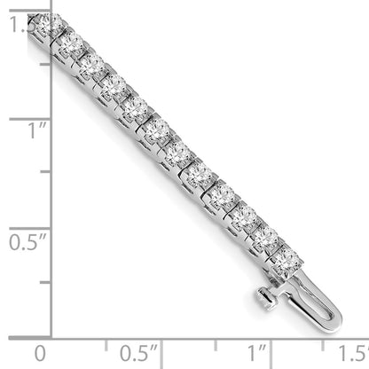 True Origin Lab Grown Diamond VS+ F+ Complete Tennis Bracelet