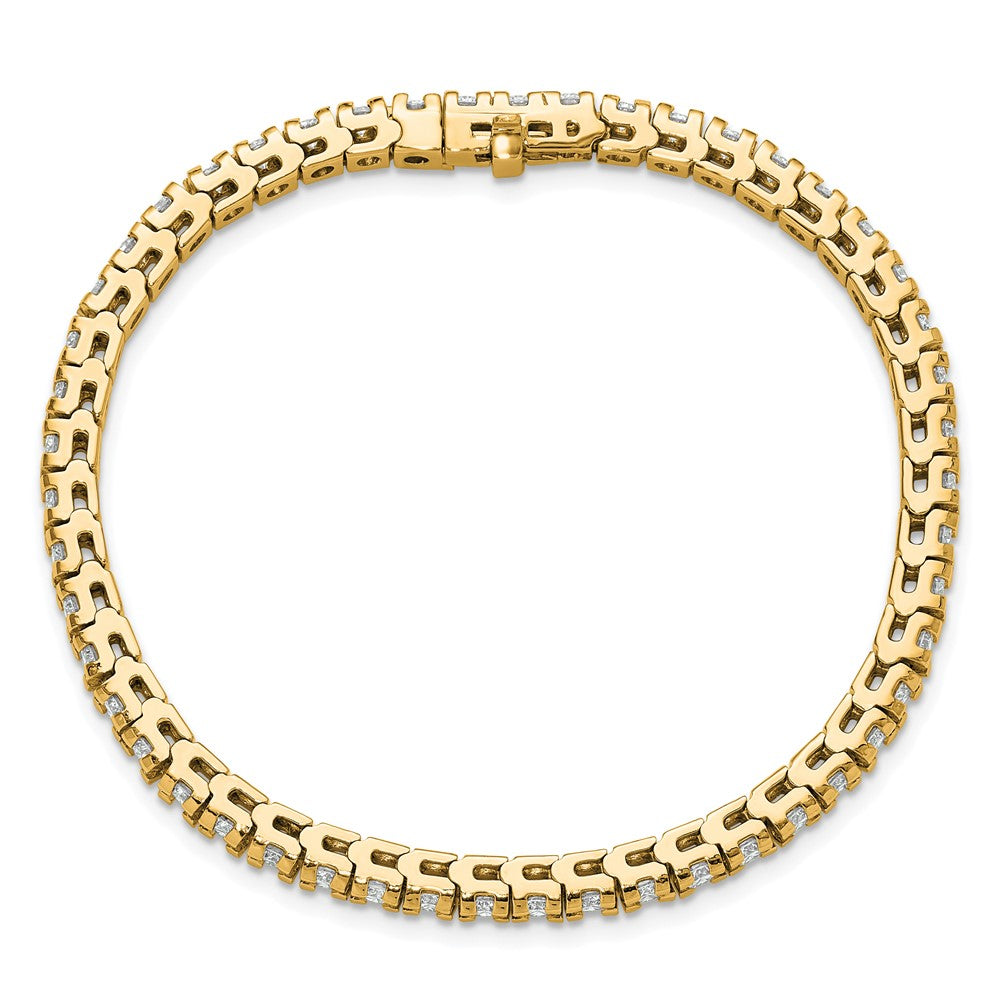 True Origin Lab Grown Diamond VS+ F+ Complete Tennis Bracelet