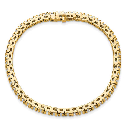 True Origin Lab Grown Diamond VS+ F+ Complete Tennis Bracelet