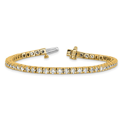 True Origin Lab Grown Diamond VS+ F+ Complete Tennis Bracelet